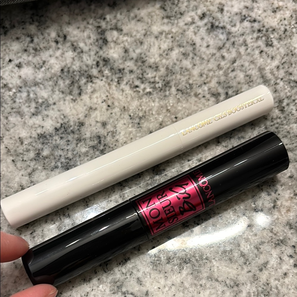 2-pc BUNDLE Lancome Monsieur Big Mascara & COLD BOOSTER XL Full-size